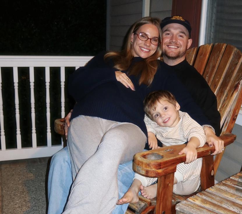 Emilija Kiser sa mužem i tragično anstradalim sino