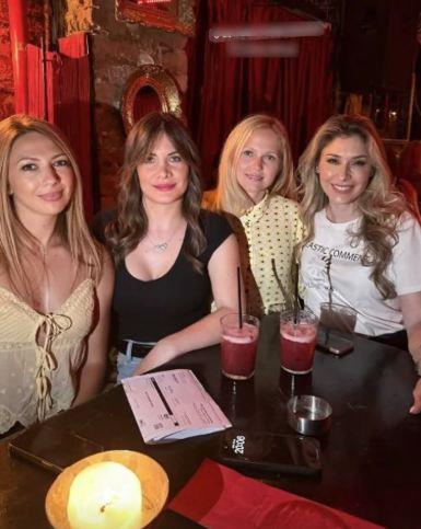 Kristina Radenković u noćnom provodu