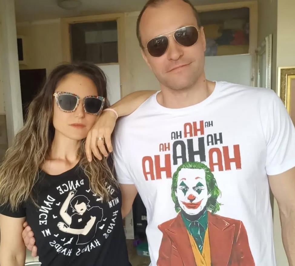 Bojan Krivokapić sa suprugom Taisom