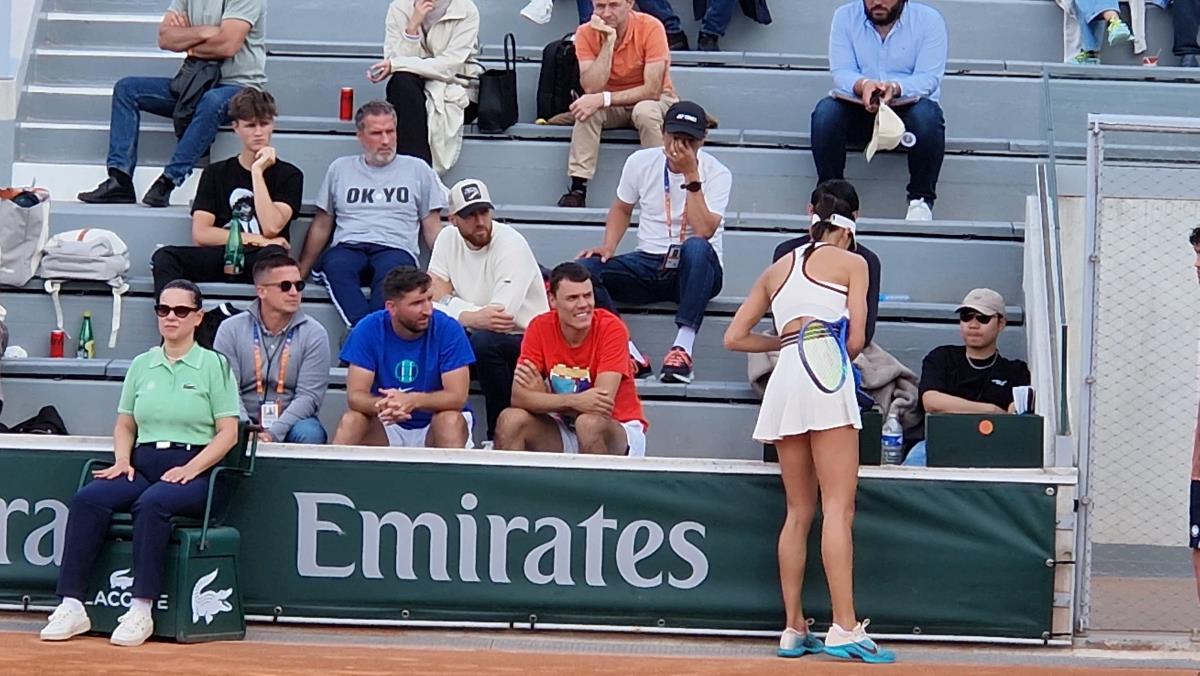 Olga Danilović Jan Oblak Rolan Garos