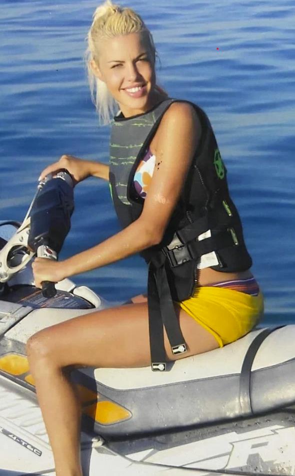 Dijana Dilajn kao tinejdžerka