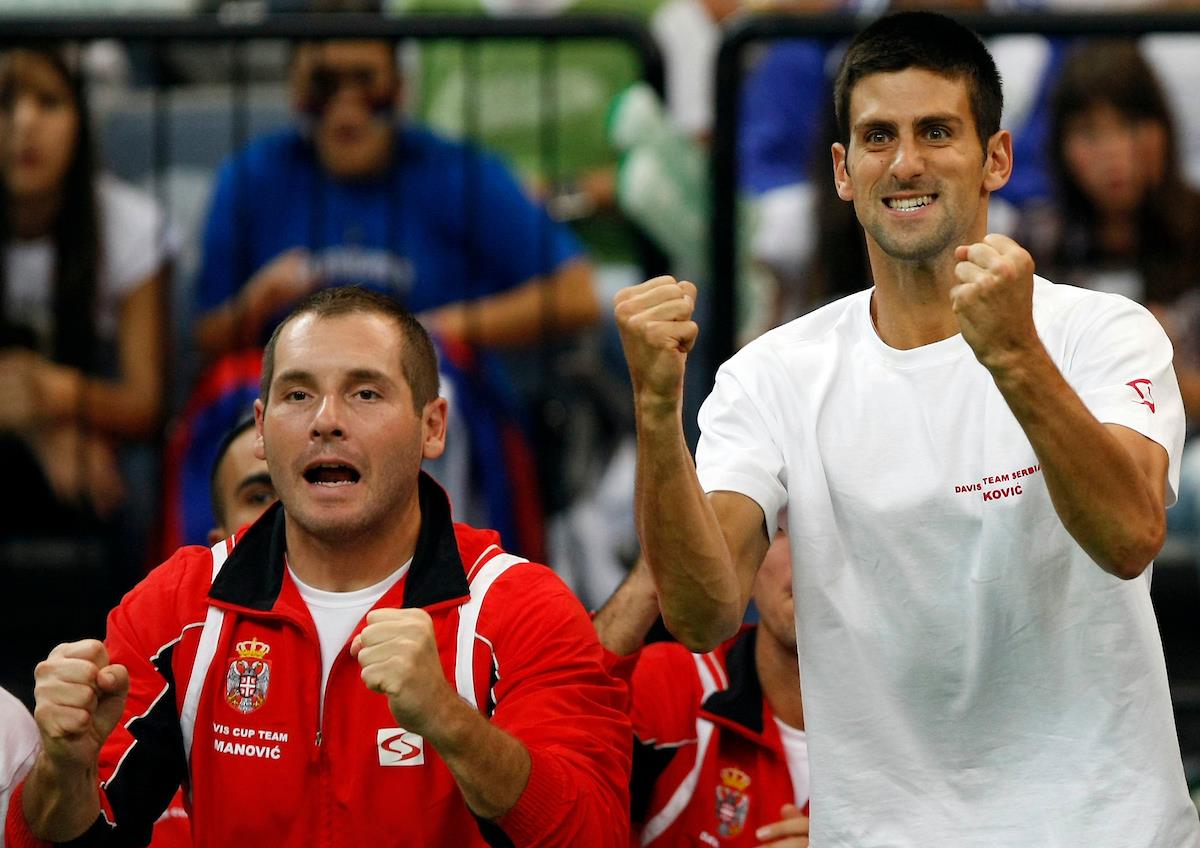 Miljan Amanović Novak Đoković