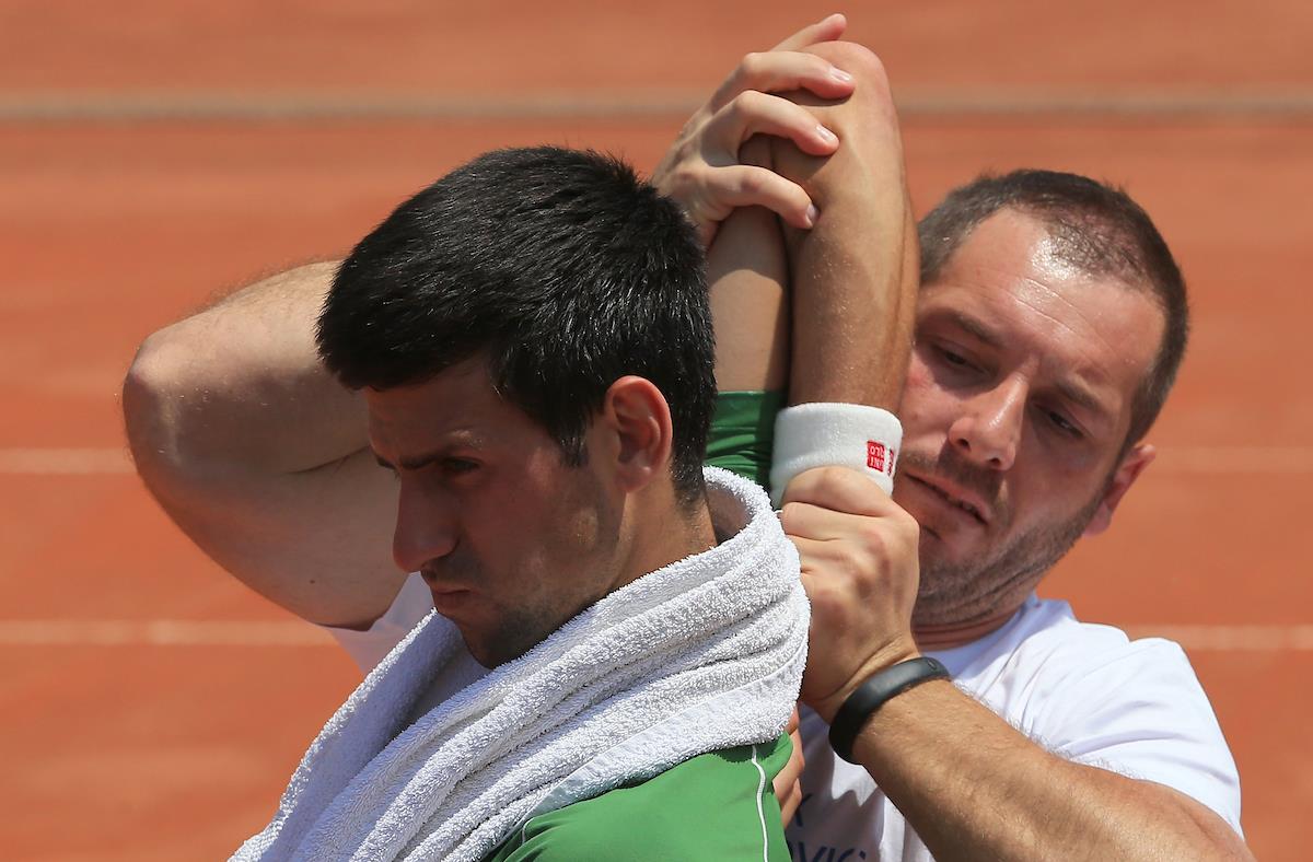 Miljan Amanović Novak Đoković