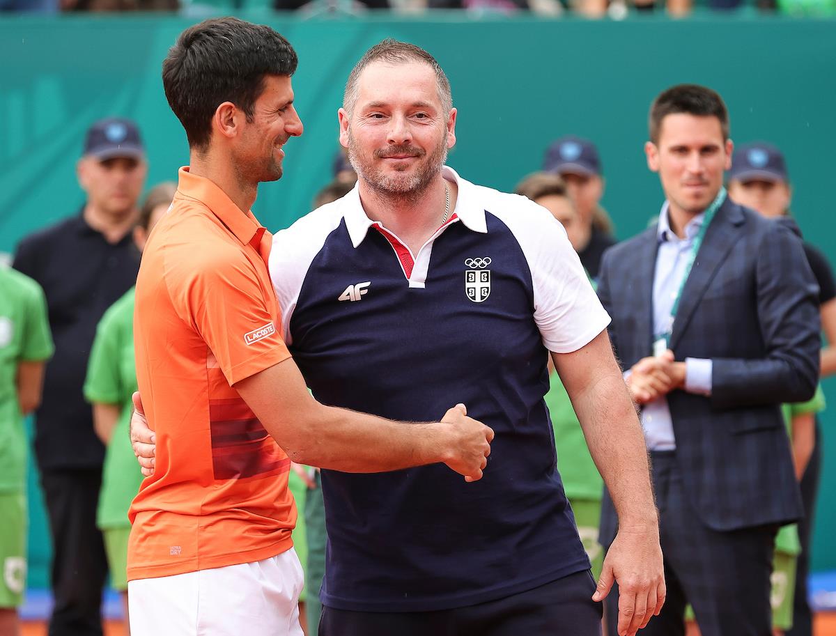 Miljan Amanović Novak Đoković