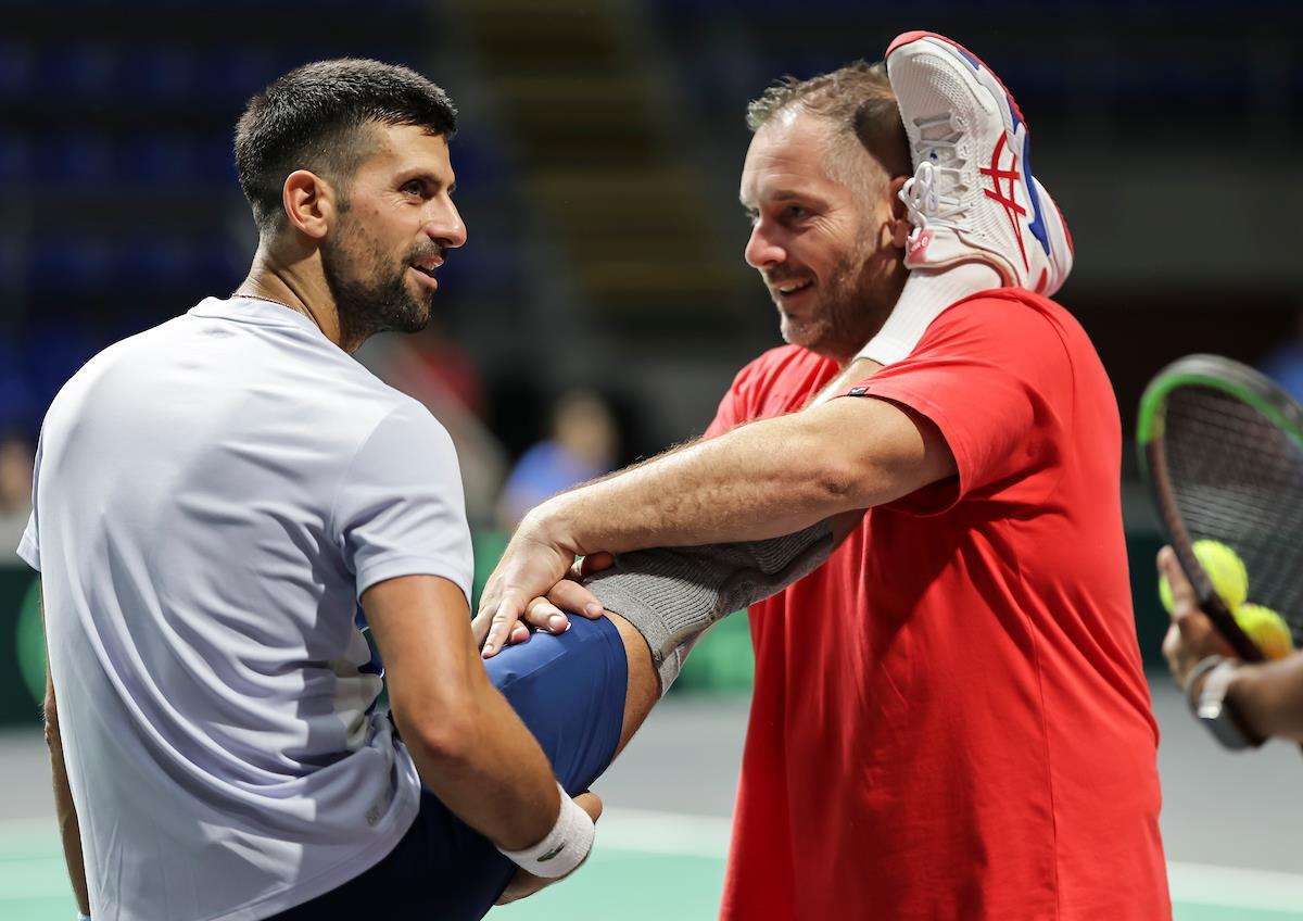 Miljan Amanović Novak Đoković