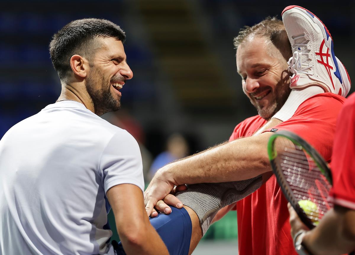 Miljan Amanović Novak Đoković