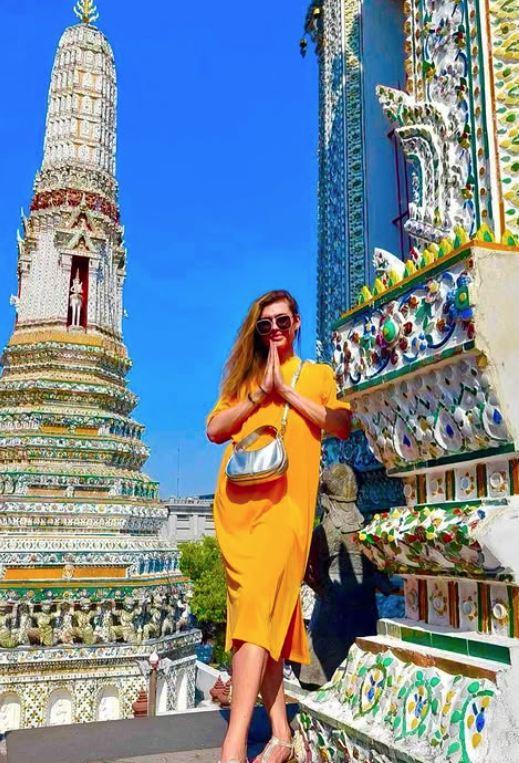 Alina Juhart na putovanju