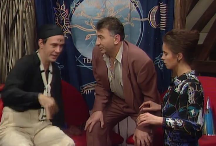 Jugoslava Drašković u seriji Srećni ljudi igrala je 2 uloge