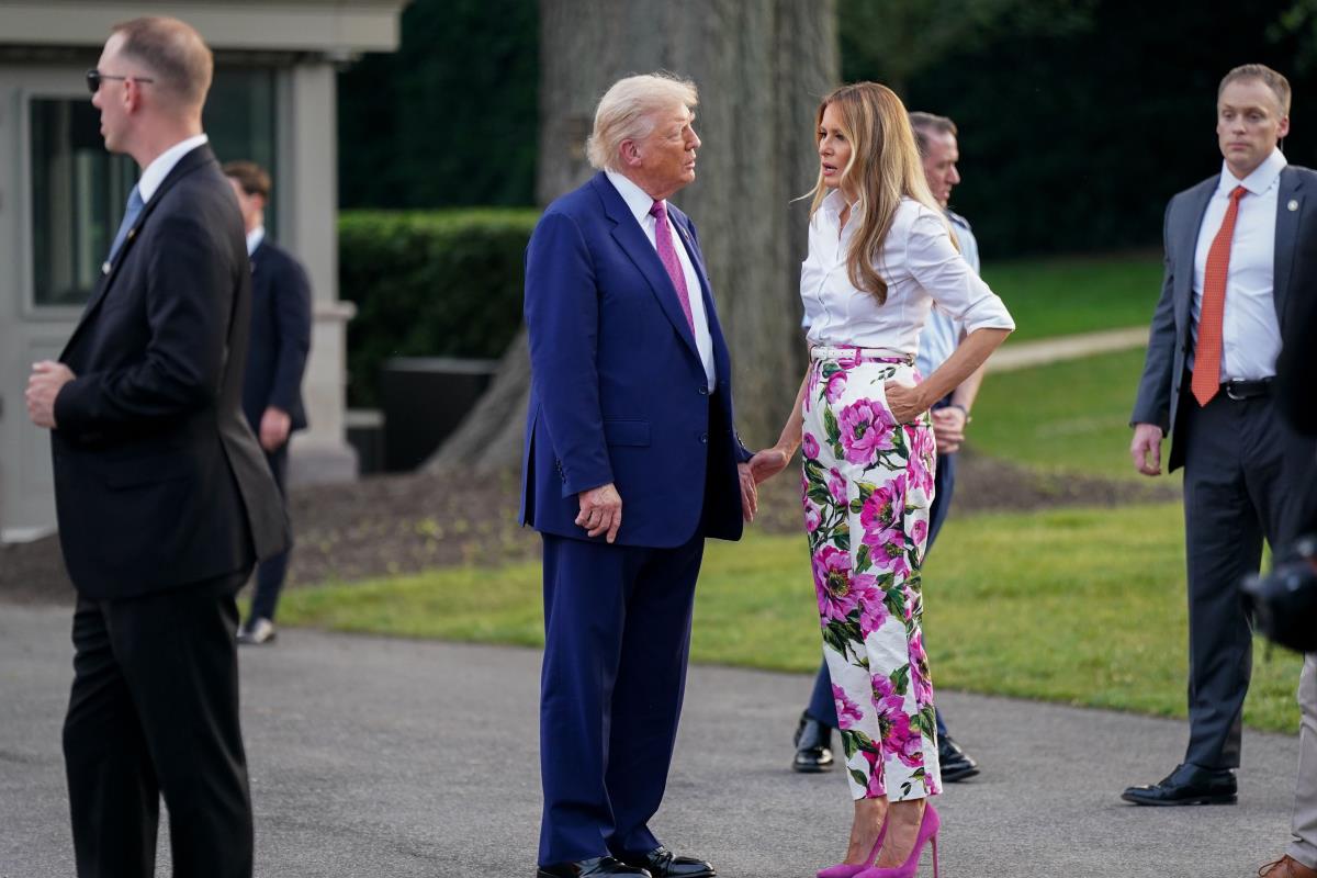 Melanija i Donald Tramp