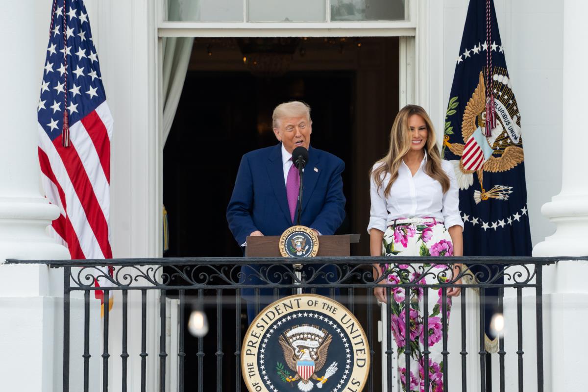 Melanija i Donald Tramp