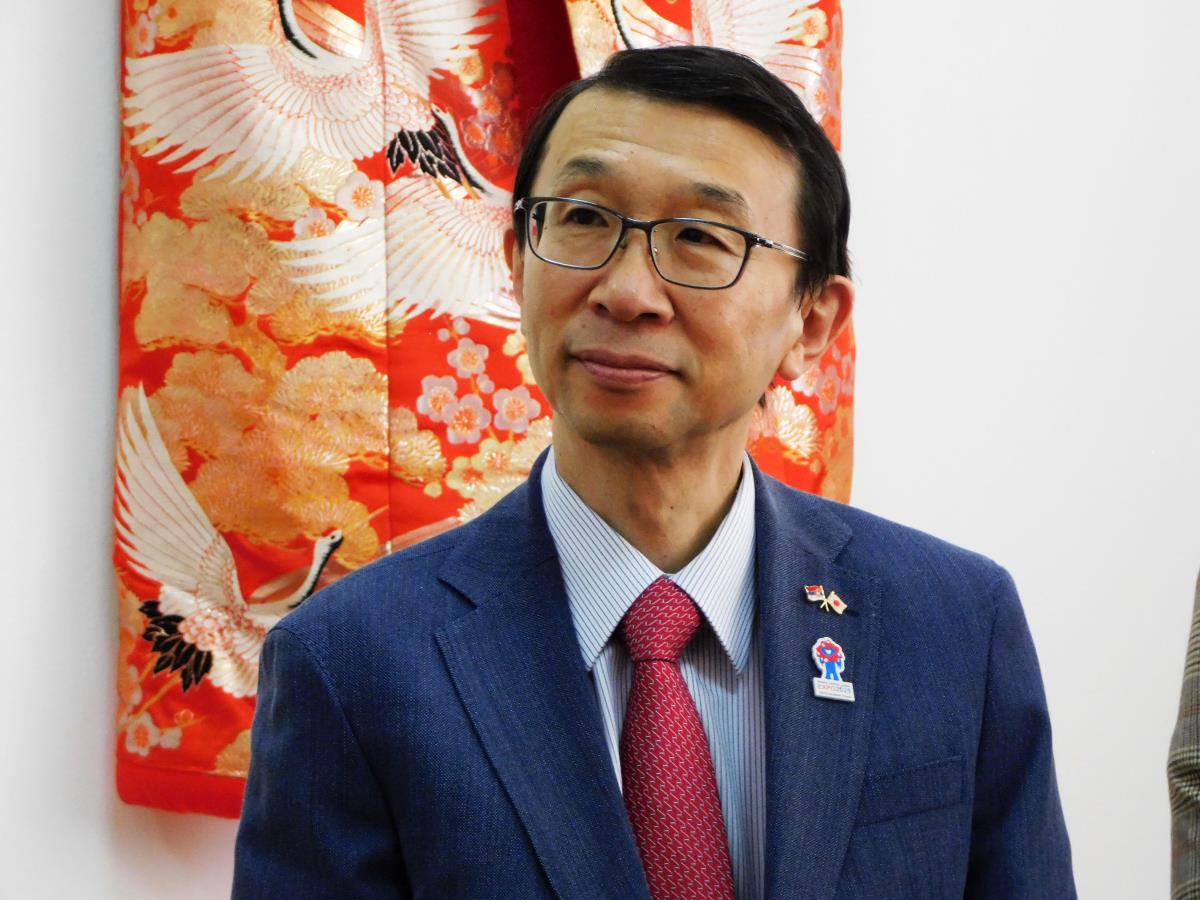 LOZNICA - Ambasador Japana Akira Imamura.JPG