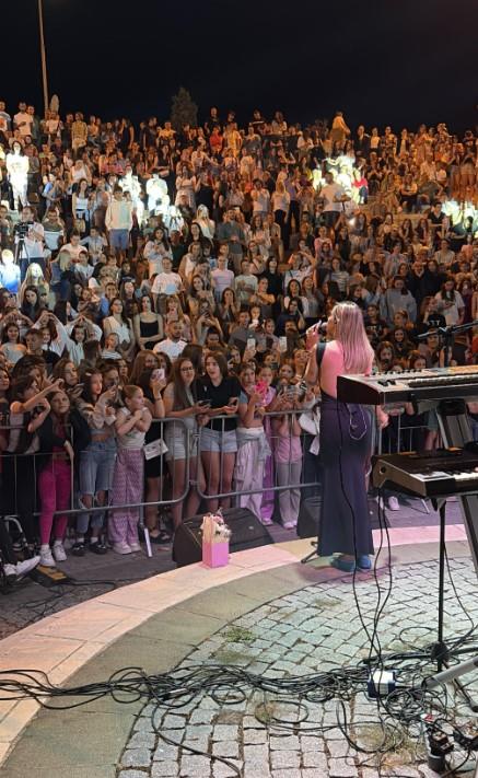 Breskvica na nastupu