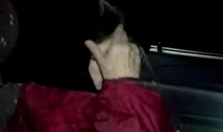 Nada Šakić posle oslobođenja napušta zagrebački zatvor 1. februara 1999. godine.