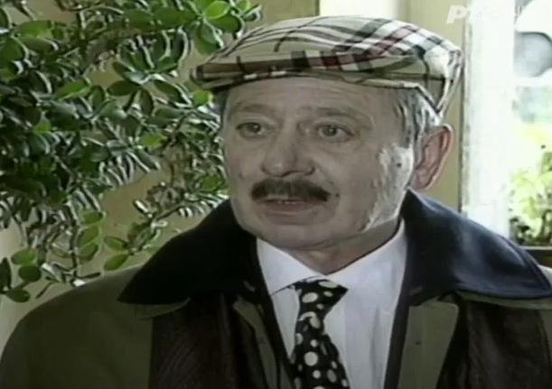 Vlastimir Đuza Stojiljković u seriji Srećni ljudi