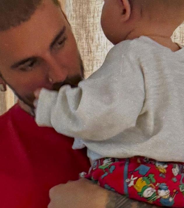 Džastin Biber sa sinom