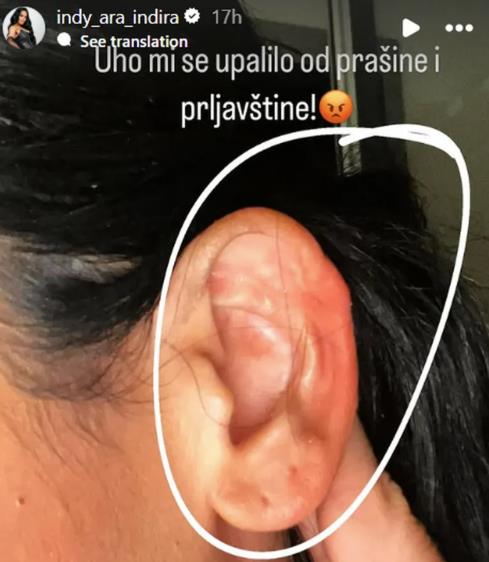 Indi Aradinović doživela strahotu