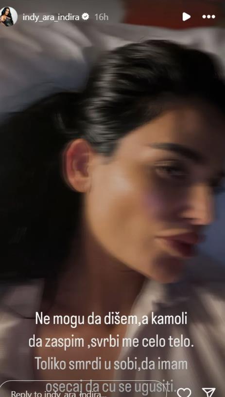 Indi Aradinović doživela strahotu