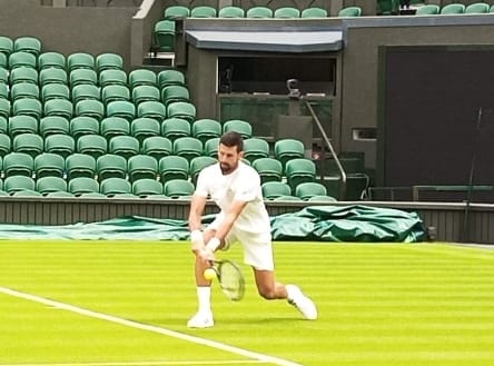 Trening Novak Đoković i Karlos Alkaraz