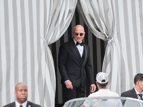 Džef Bezos na venčanju