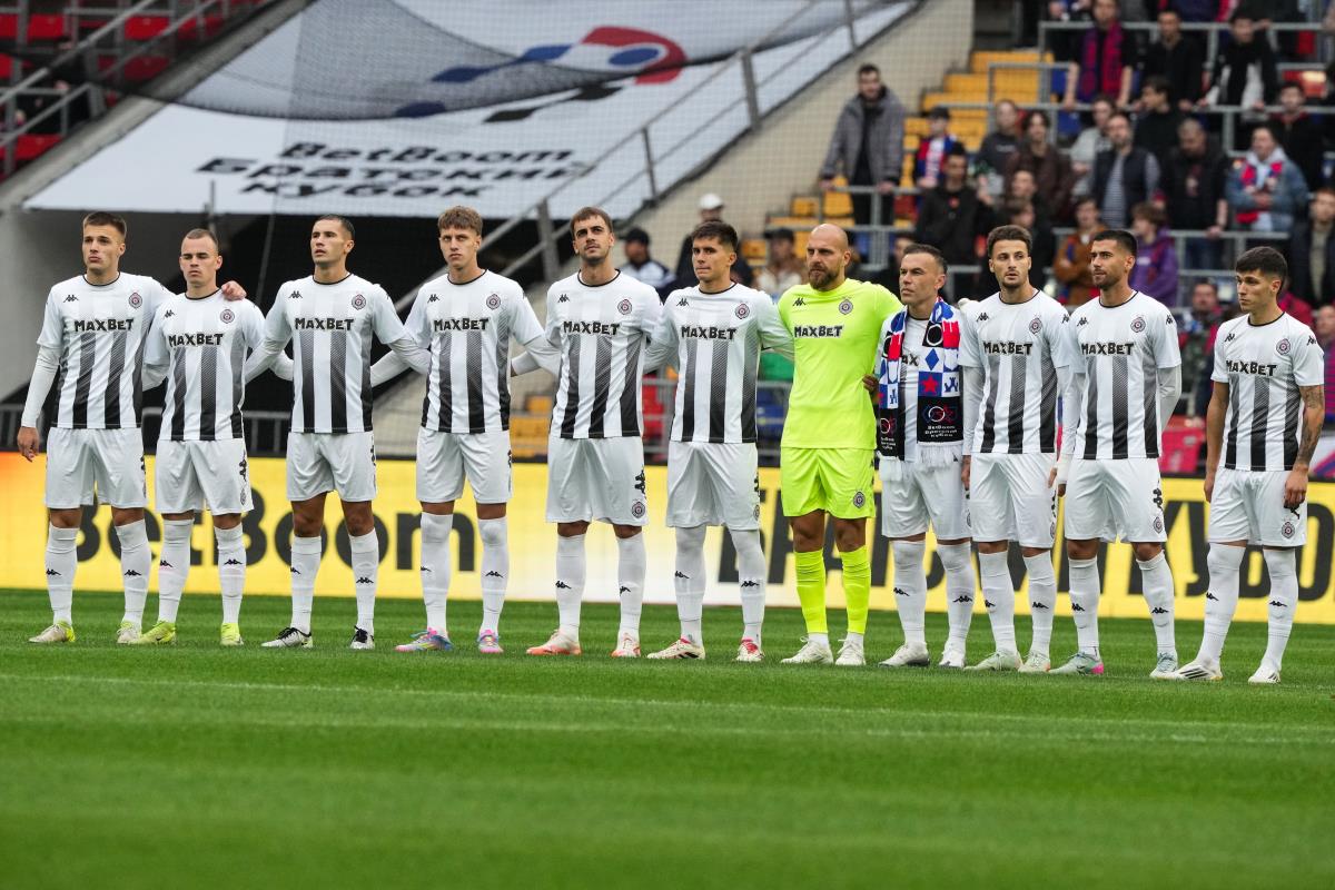 Fudbaleri Partizana na Bratskom kupu u Moskvi