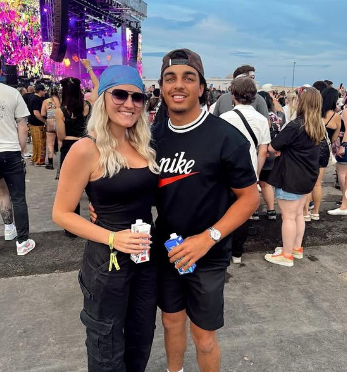 Megan Majer sa sadašnjim mužem