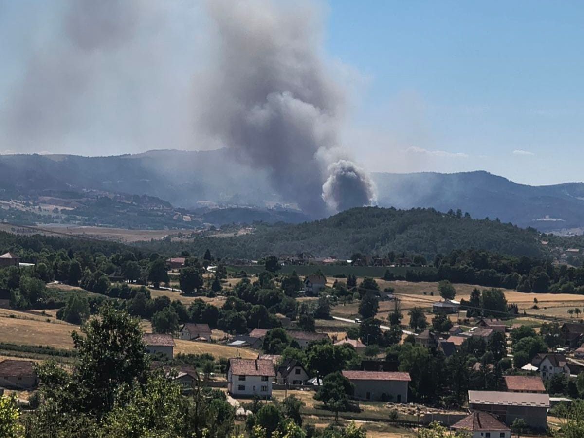 Požari širom Srbije