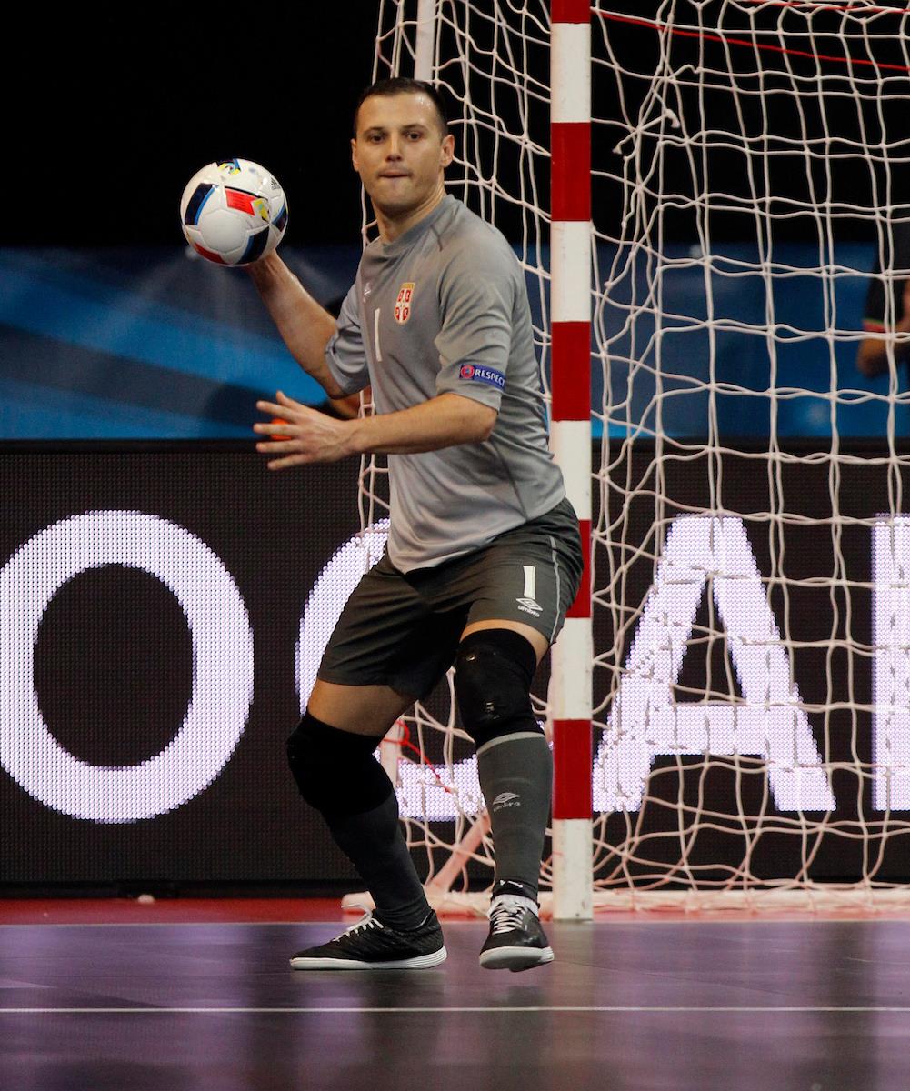 Miodrag Aksentijević u dresu futsal reprezentacije Srbije