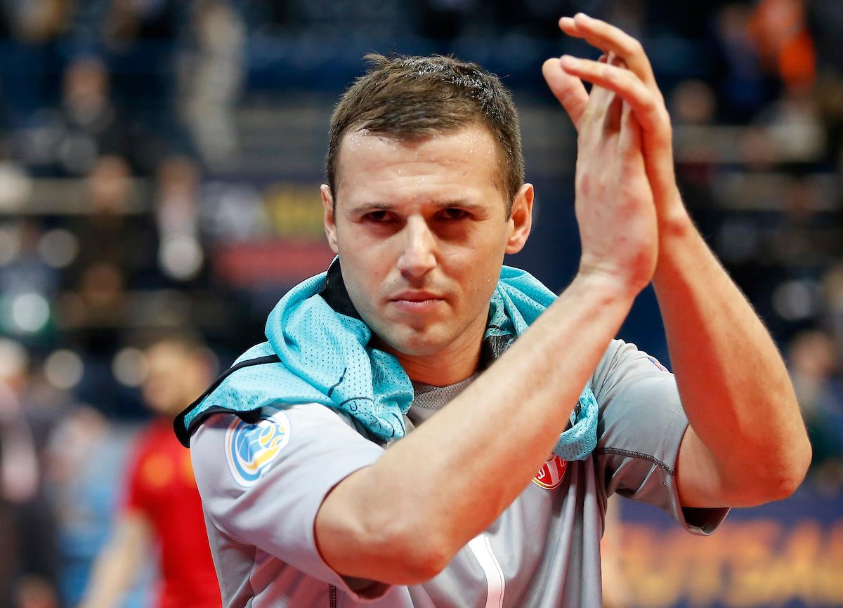 Miodrag Aksentijević u dresu futsal reprezentacije Srbije