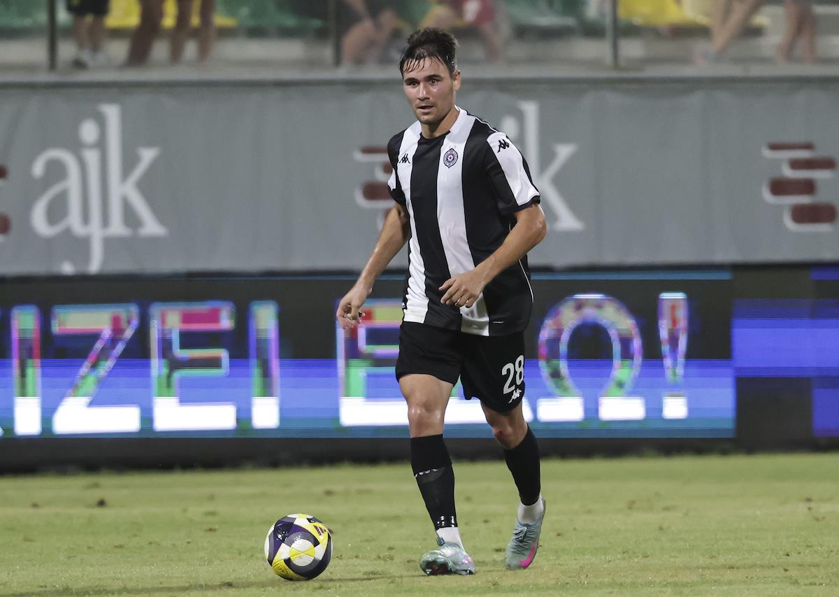 Detalj sa meča AEK Larnaka - Partizan u kvalifikacijama za Ligu Evrope