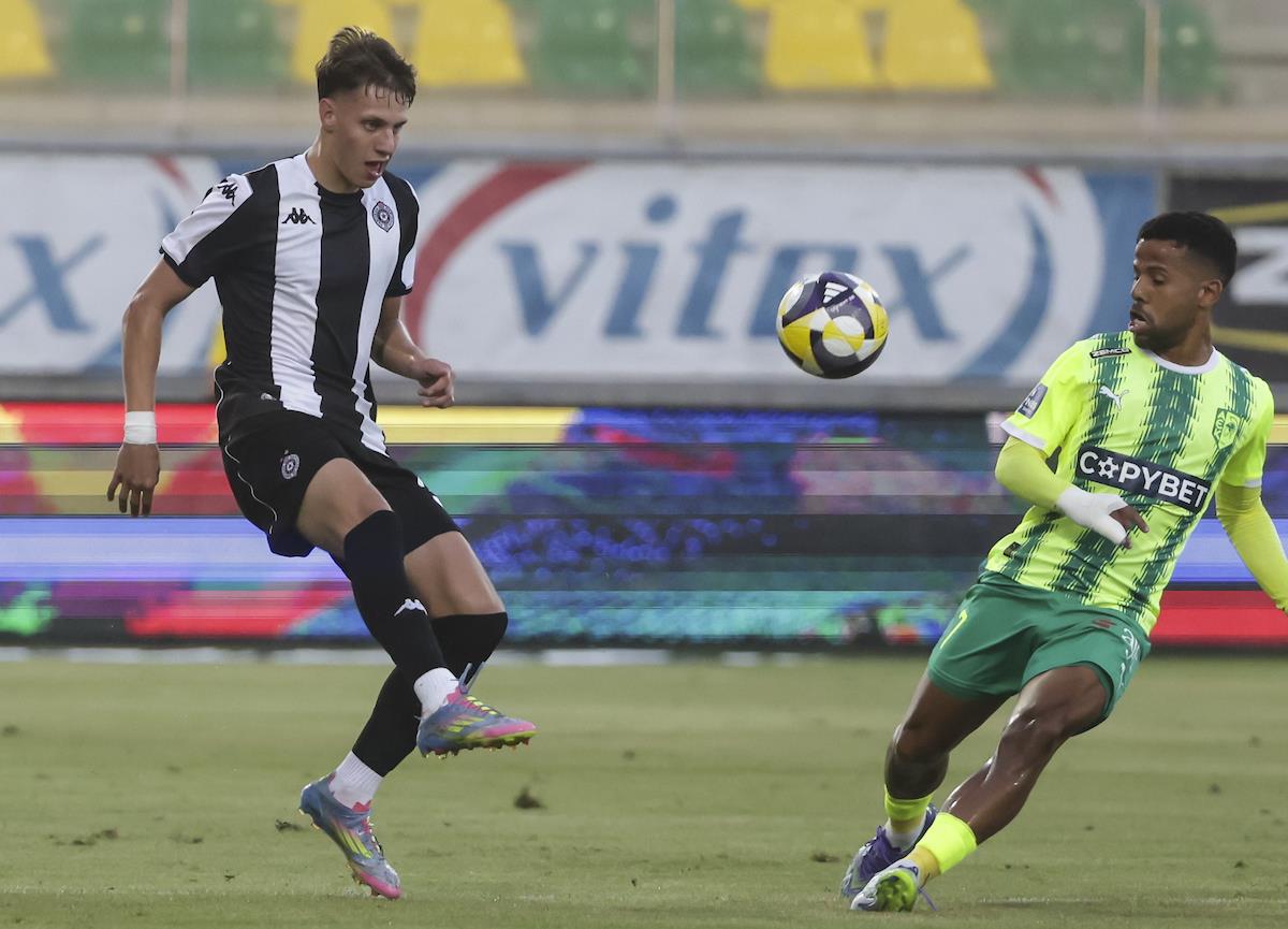 Detalj sa meča AEK Larnaka - Partizan u kvalifikacijama za Ligu Evrope