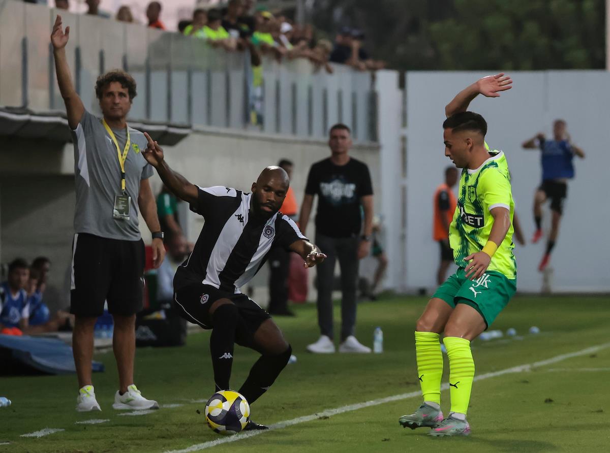 Detalj sa meča AEK Larnaka - Partizan u kvalifikacijama za Ligu Evrope
