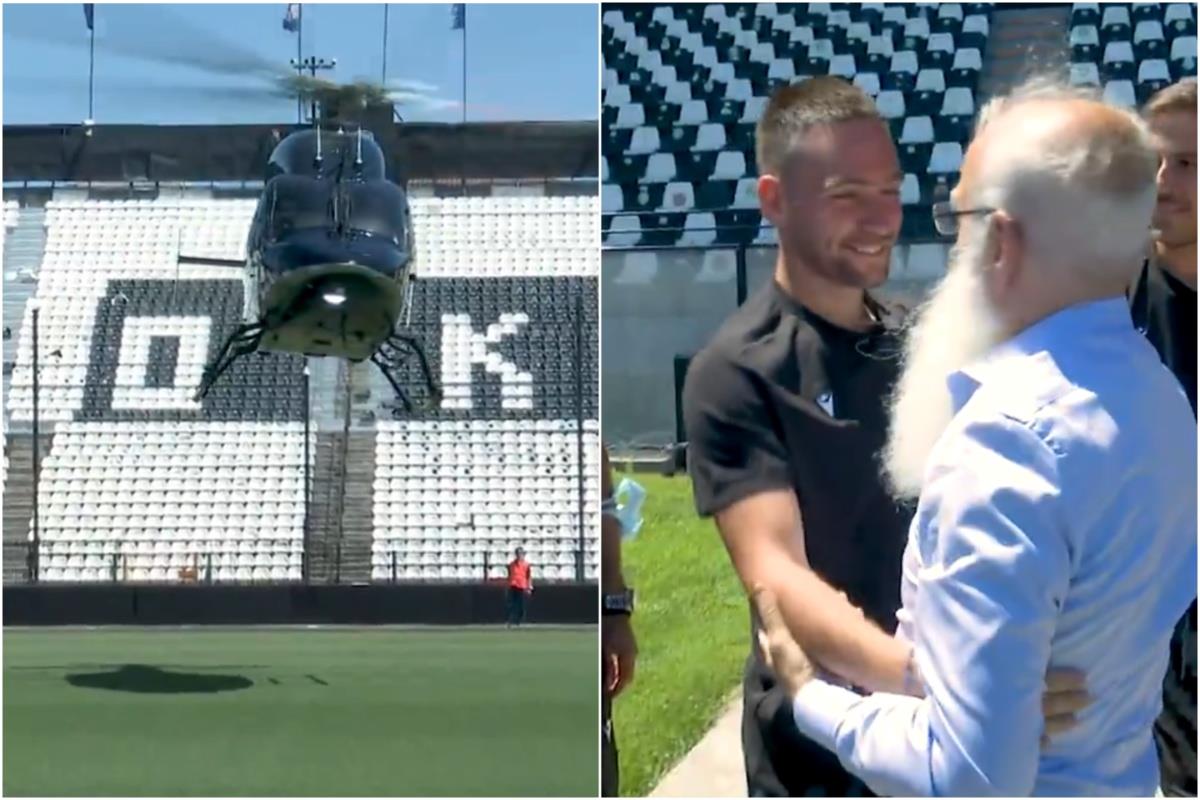 Ivan Savidis u zagrljaju sa Andrijom Živkovićem