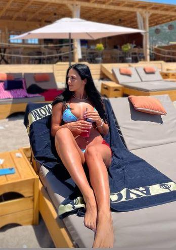 Rukometašica Sara Garović na moru