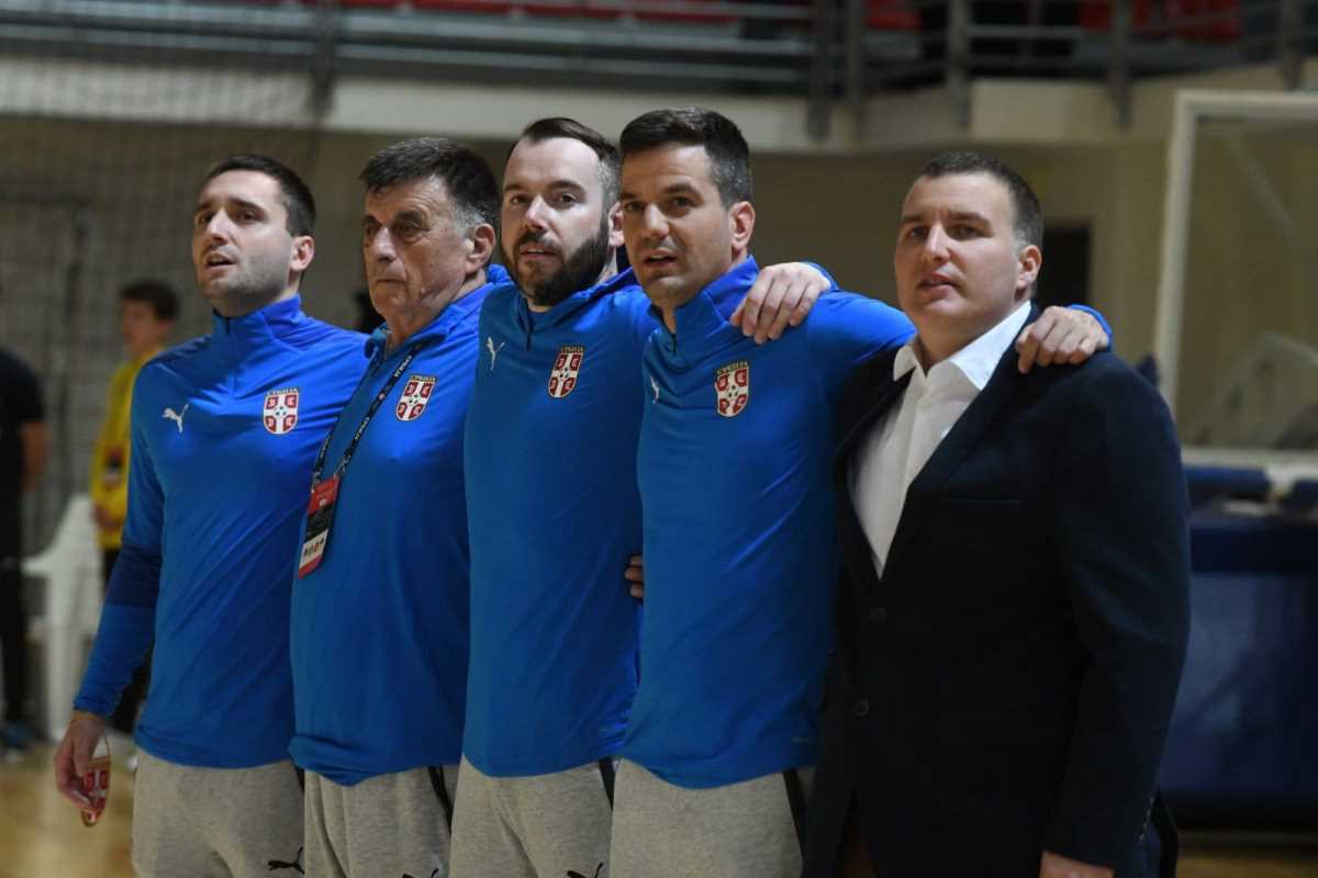 Marko Gavrilović i njegov stručni štab