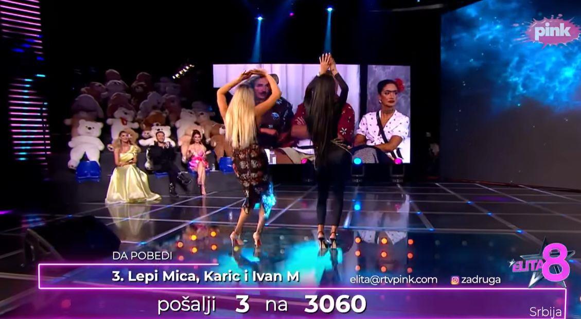 Maja Marinković i Luna napravile haos na Elitoviziji