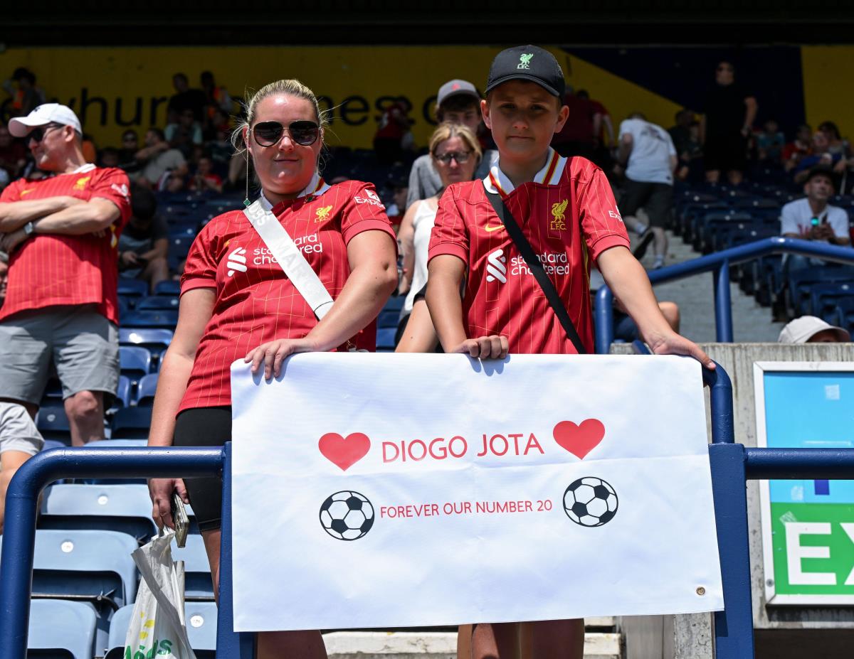 Prva utakmica Liverpula posle smrti Dioga Žote