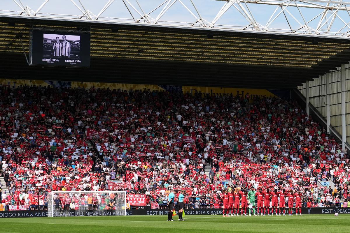 Prva utakmica Liverpula posle smrti Dioga Žote