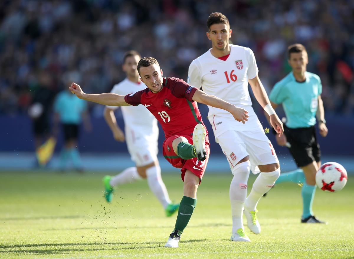 Diogo Žota protiv U21 reprezentacije Srbije Marko Grujić