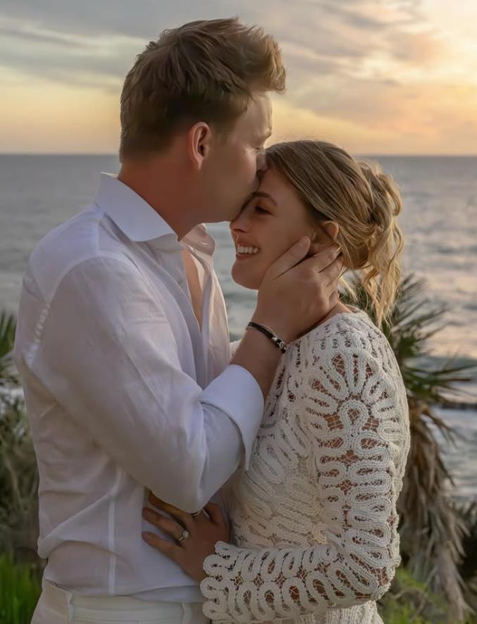 Đina Šumaher sa mužem