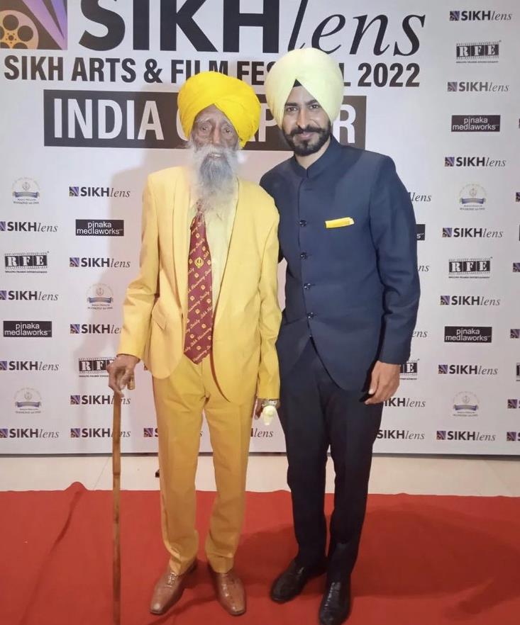 Faudža Sing na prijemu