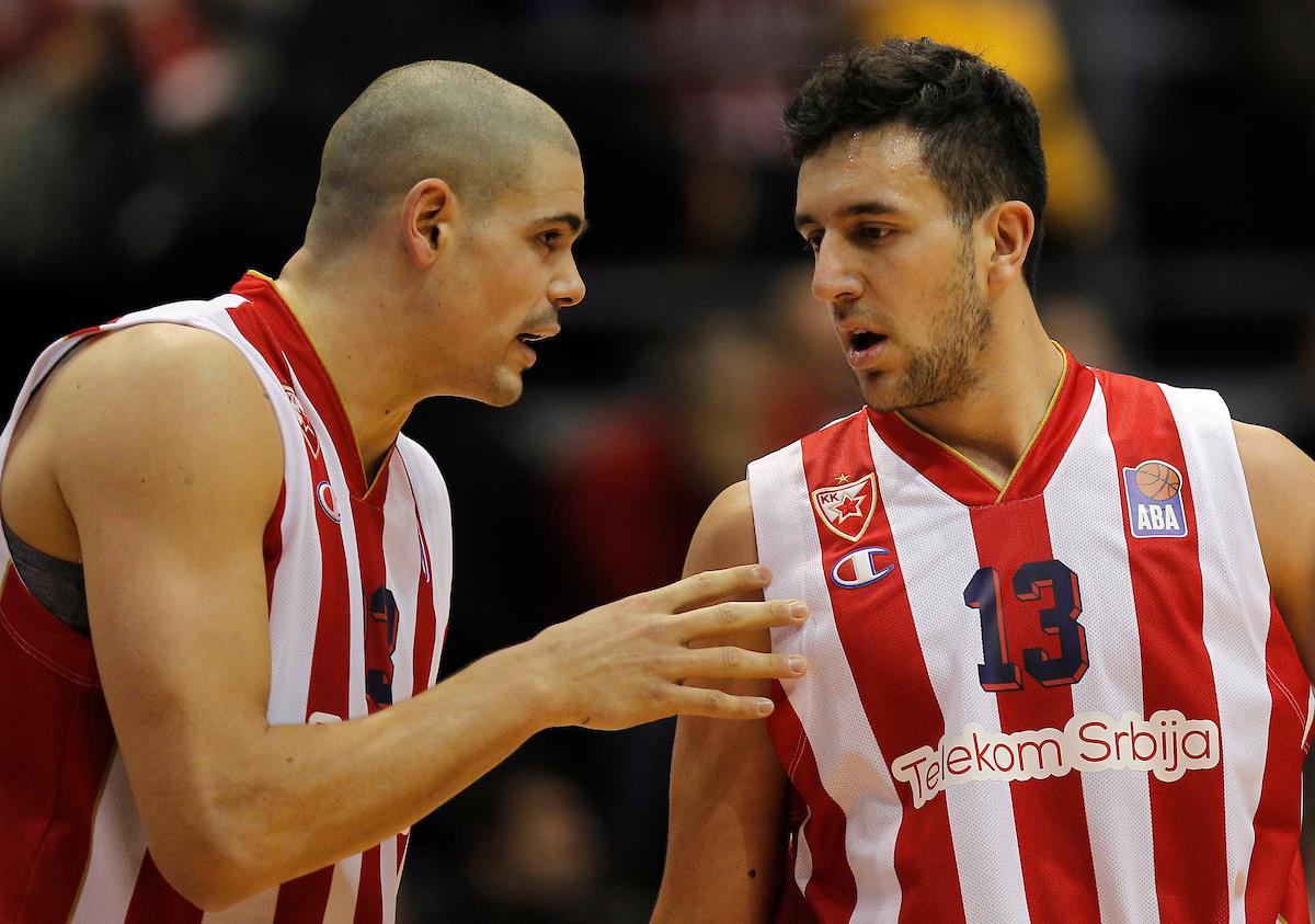 Vasilije Micić u dresu Crvene zvezde