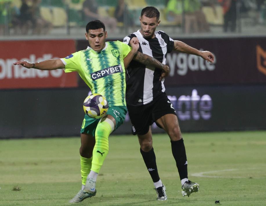 Vukašin Đurđević na utakmici protiv AEK iz Larnake