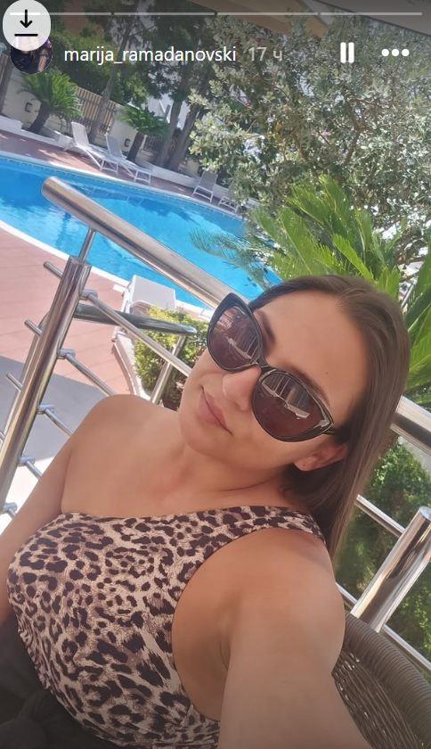 Marija Ramadanovski u tigrastom kostimu