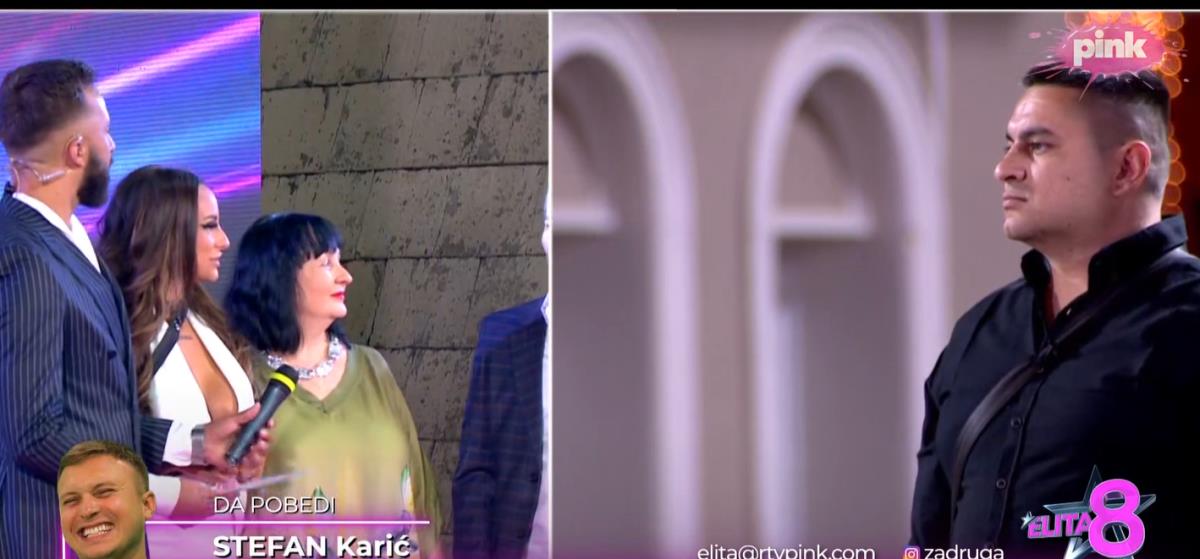 Teodora Delić se pozdravlja sa roditeljima