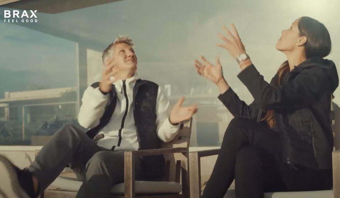 Ana Ivanović i Bastijan Švajnštajger u reklami za Braks