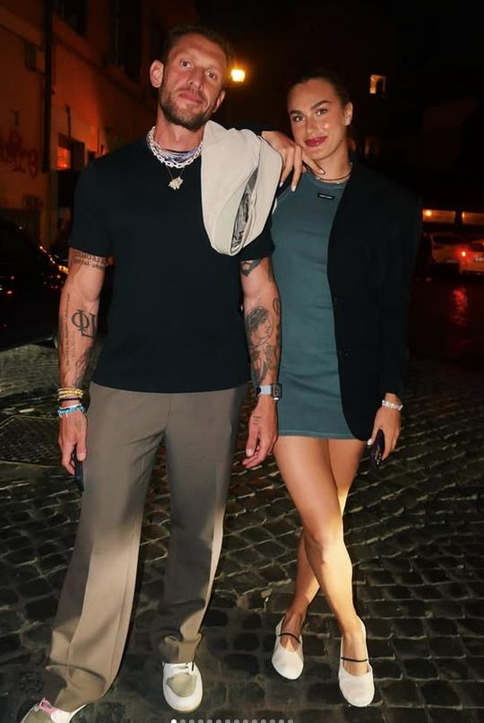 Georgios Frangulis i Arina Sabalenka