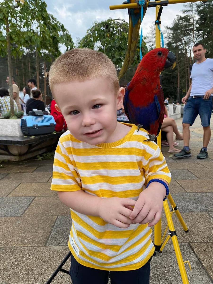 Priča mame o neustrašivom dečaku koji voli insekte, Ognjen je rođen kao dugina beba