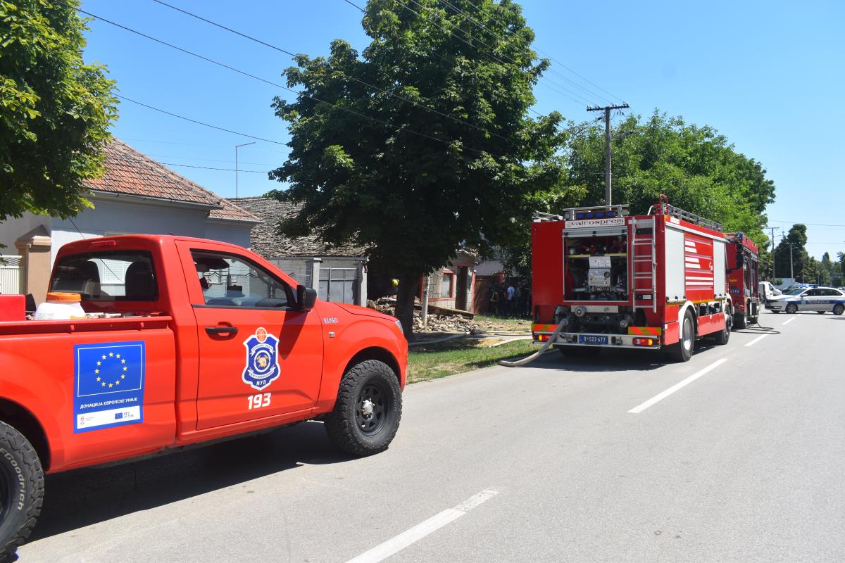 Eksplozija u kući u Kikindi
