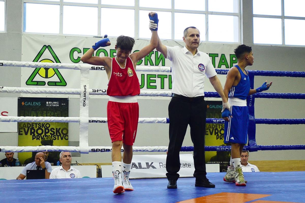 Maksim Kovačević slavi pobedu