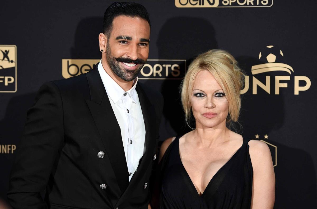 Adil Rami Lamin Jamal Pamela Anderson
